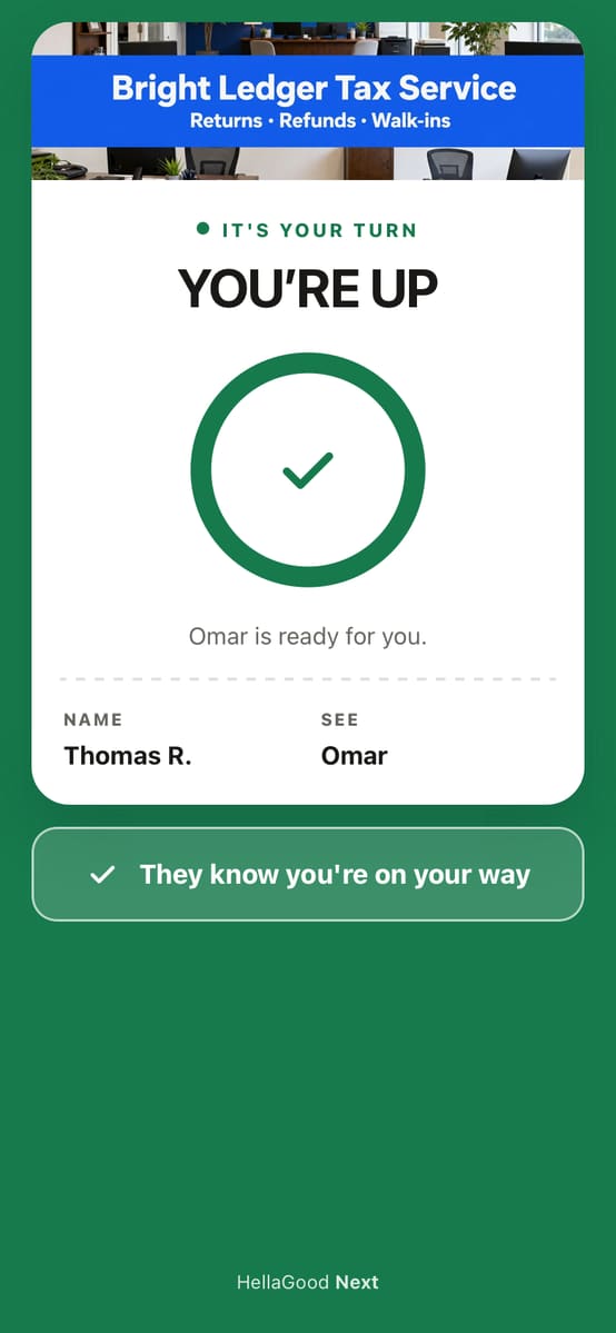 Smart pass: it's your turn, Omar is ready
