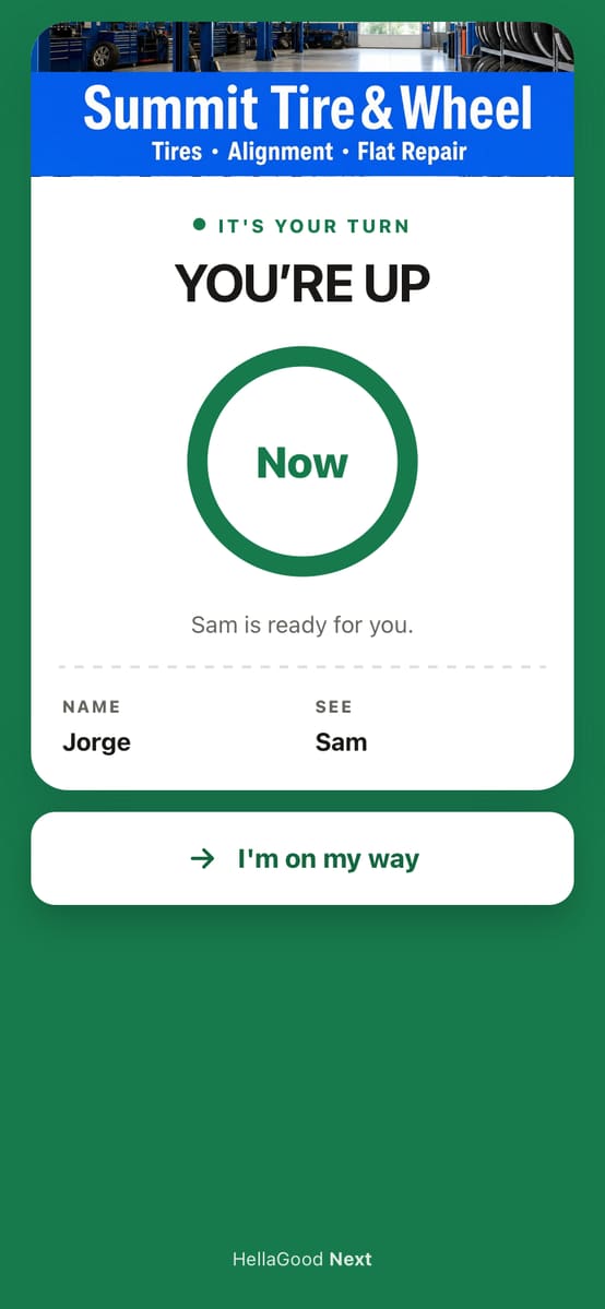 Smart pass: it's your turn